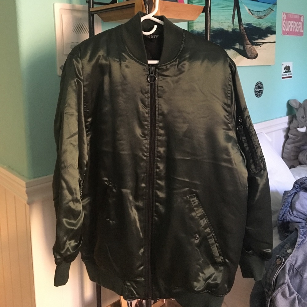 Never worn! Large puffer from top shop